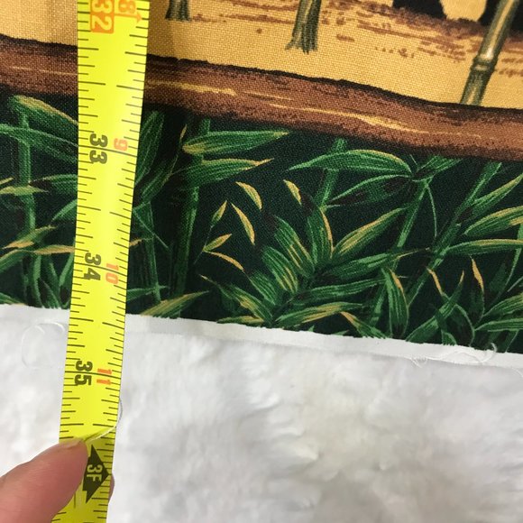 Panda Bear Quilt Fabric Panel by VIP Cranston Village bamboo baby pandas - Picture 5 of 6